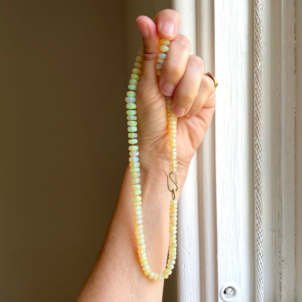 jelly opal candy necklace