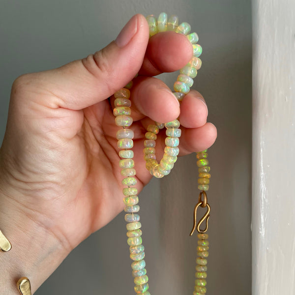 jelly opal candy necklace