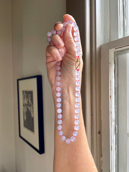 blue chalcedony strand