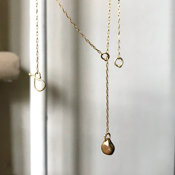 teardrop necklace