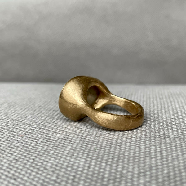 grand organic opal ring