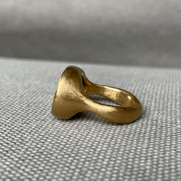 grand organic opal ring