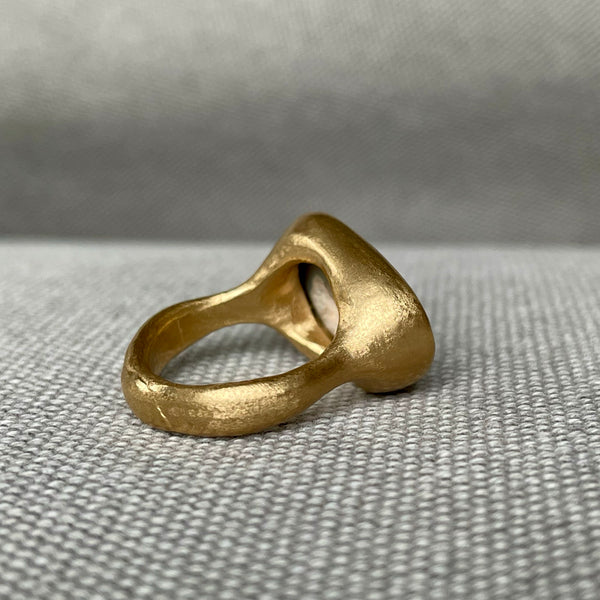 grand organic opal ring