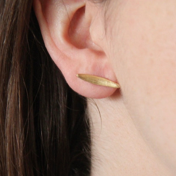 boomerang stud earrings