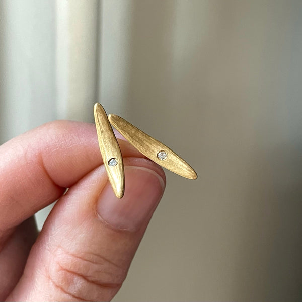 boomerang stud earrings