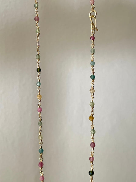 delicate tourmaline dream bracelet
