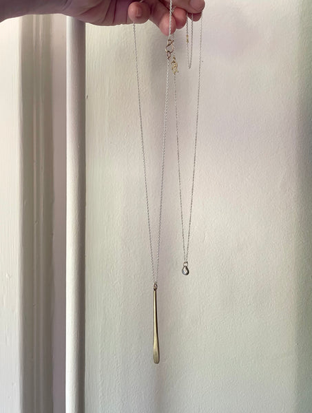 teardrop necklace