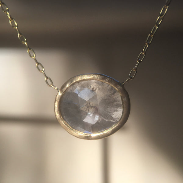 sultry diamond slice pendant (NFS)
