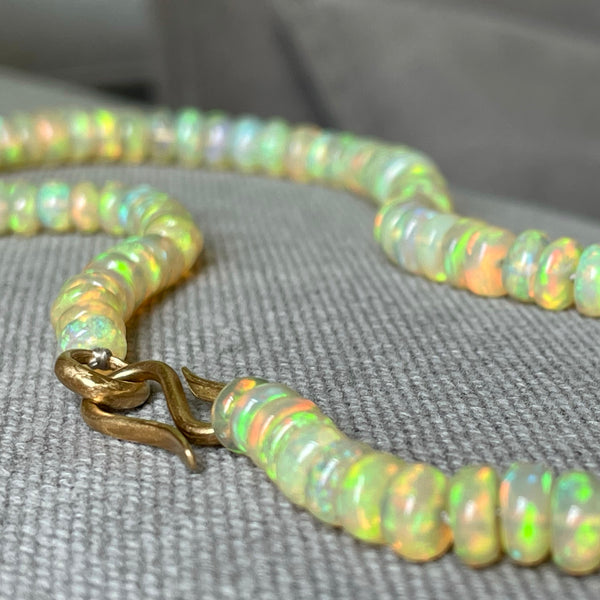 jelly opal candy necklace
