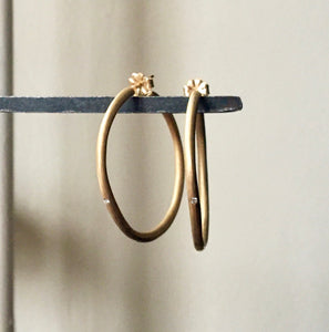 perfect hoops with diamonds