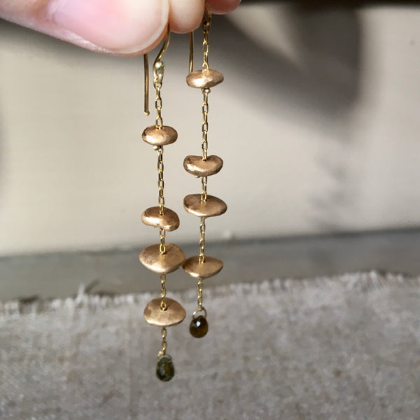 river earrings